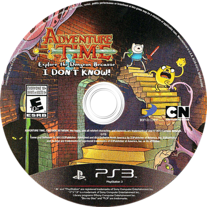 Adventure Time: Explore the Dungeon Because I Don't Know – PlayStation 3 (PS3) - for just $16.99! 