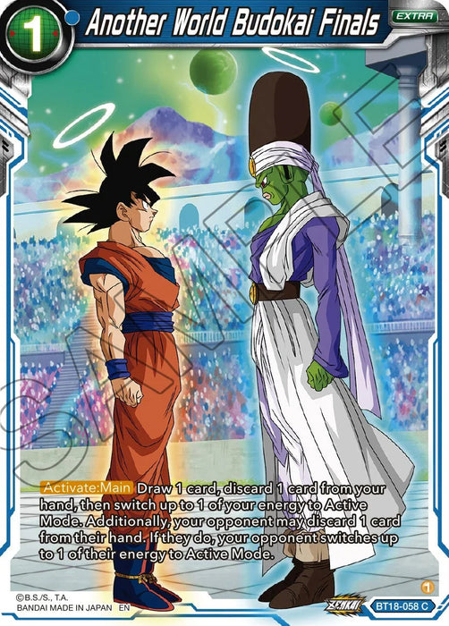 Another World Budokai Finals (BT18-058) [Dawn of the Z-Legends] - for just $0.10! 