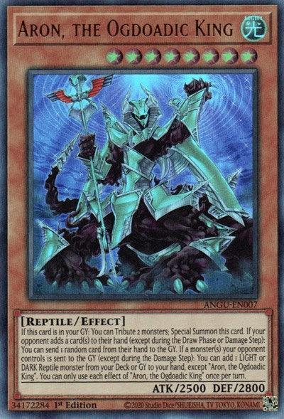 Aron, the Ogdoadic King (Ultra Rare) [ANGU-EN007] Ultra Rare - for just $1.10! 