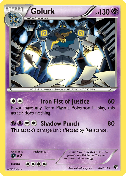 Golurk (46/101) [Black & White: Plasma Blast] - for just $0.35! 