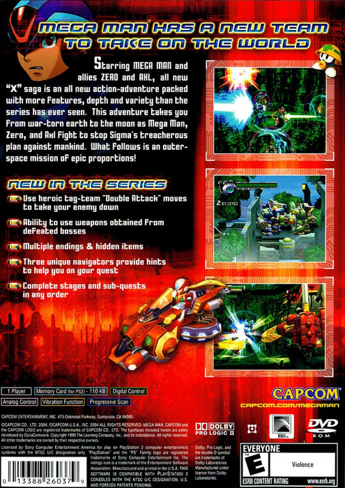 Mega Man X8 – PlayStation 2 (PS2) - for just $0! 