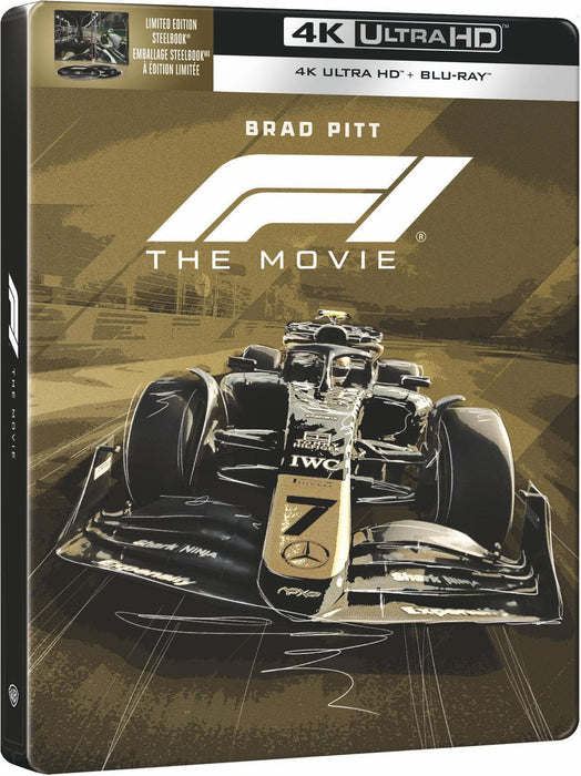 F1: The Movie - Limited Edition Steelbook (4K UHD + Blu-ray) - for just $52.99! 