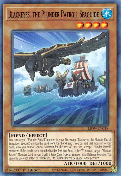 Blackeyes, the Plunder Patroll Seaguide [LIOV-EN018] Common - for just $0.10! 
