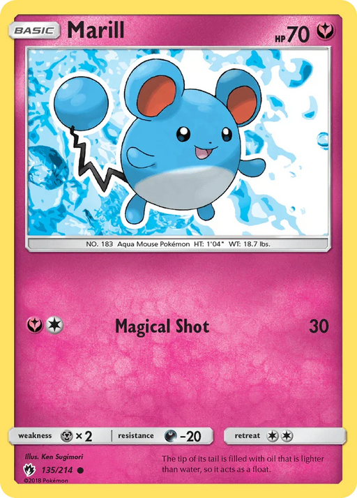 Marill (135/214) [Sun & Moon: Lost Thunder] - for just $0.20! 