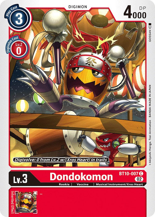 Dondokomon [BT10-007] [Xros Encounter] - Just $0.09! Shop now at Retro Gaming of Denver