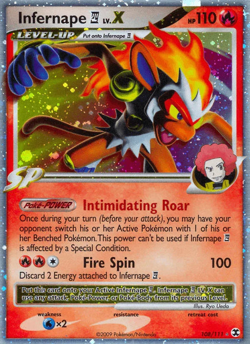 Infernape LV.X (108/111) [Platinum: Rising Rivals] - for just $140! 