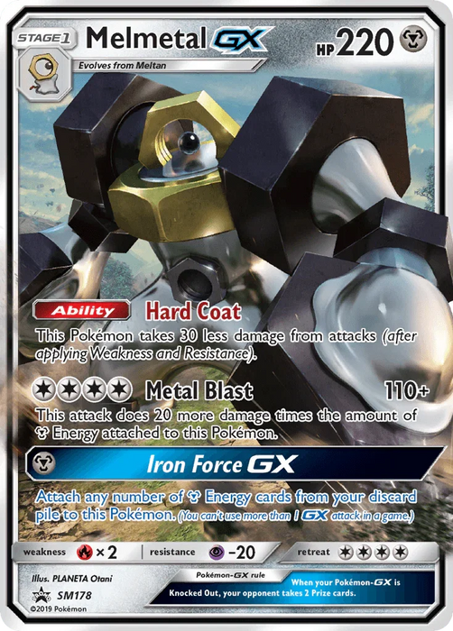 Melmetal GX (SM178) [Sun & Moon: Black Star Promos] - for just $1.30! 