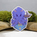 Chibi Kraken Atop A D20 Polyhedral Dice Sticker - 2.5" - for just $3.50! 