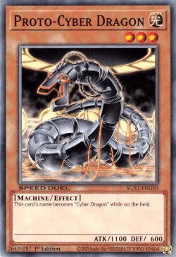 Proto-Cyber Dragon [SGX1-ENG03] Common - for just $0.10! 