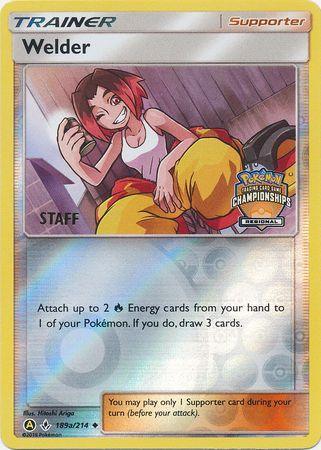 Welder (189a/214) (Regional Championship Promo Staff) [Sun & Moon: Unbroken Bonds] - for just $9.30! 