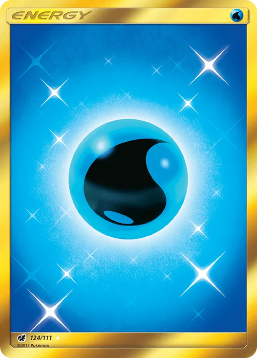 Water Energy (124/111) [Sun & Moon: Crimson Invasion] - for just $6.35! 
