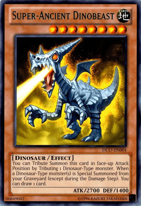 Super-Ancient Dinobeast (Green) [DL17-EN004] Rare - for just $0.35! 
