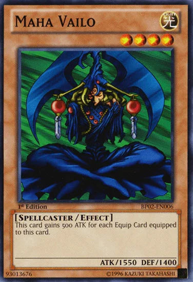 Maha Vailo [BP02-EN006] Mosaic Rare - for just $0.30! 