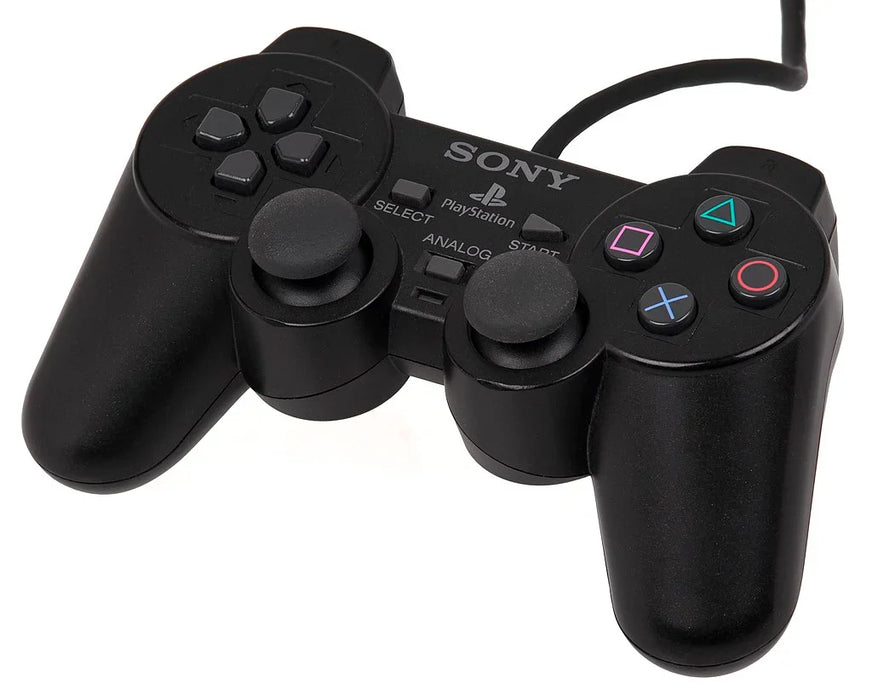 PlayStation 2 (PS2) Dualshock 2 Controller [Black] [Good Condition] – PlayStation 2 Accessory (PS2) - for just $29.99! 