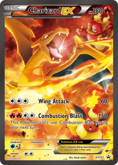 Charizard EX (XY121) [XY: Black Star Promos] - for just $53.40! 