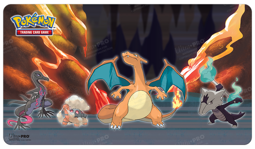 Ultra PRO: Playmat - Pokemon (Charizard, Salazzle, Torkoal, and Alolan Marowak) - Just $0! Shop now at Retro Gaming of Denver