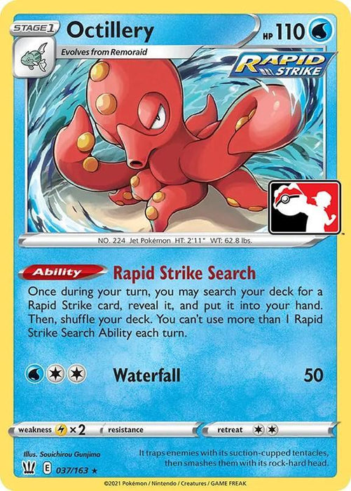 Octillery (037/163) [Prize Pack Series One] - for just $0.20! 