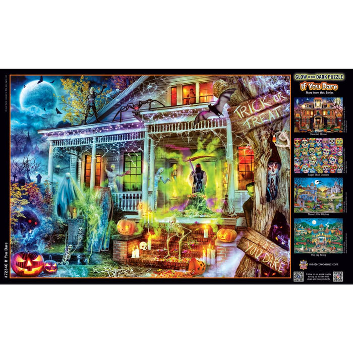 Glow in the Dark - If You Dare 1000 Piece Jigsaw Puzzle - for just $16.99! 