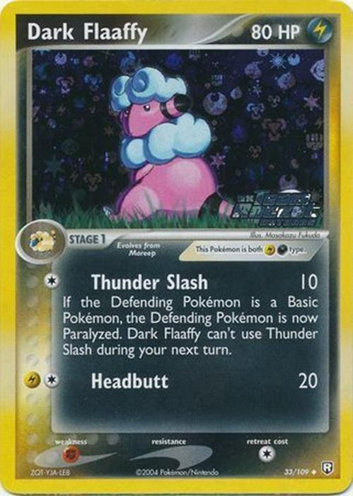 Dark Flaaffy (33/109) (Stamped) [EX: Team Rocket Returns] - for just $29.60! 