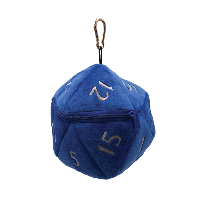 Ultra PRO: Dice Bag - Plush D20 (Blue) - for just $0! 