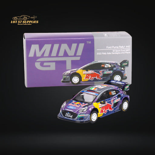 Mini-GT Ford Puma Rally1 #42 M-Sport Ford WRT 2022 #627 1:64 MGT00627 - Just $18.99! Shop now at Retro Gaming of Denver
