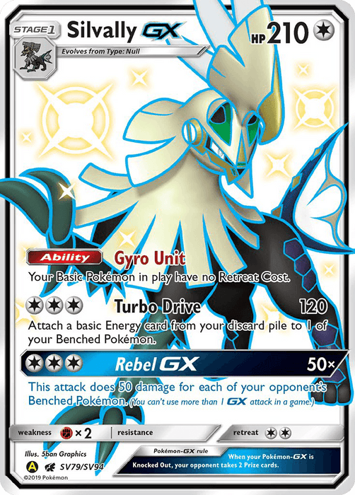 Silvally GX (SV79/SV94) [Sun & Moon: Hidden Fates - Shiny Vault] - for just $3.75! 