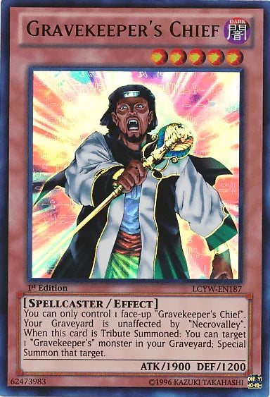 Gravekeeper's Chief [LCYW-EN187] Ultra Rare - for just $0.60! 