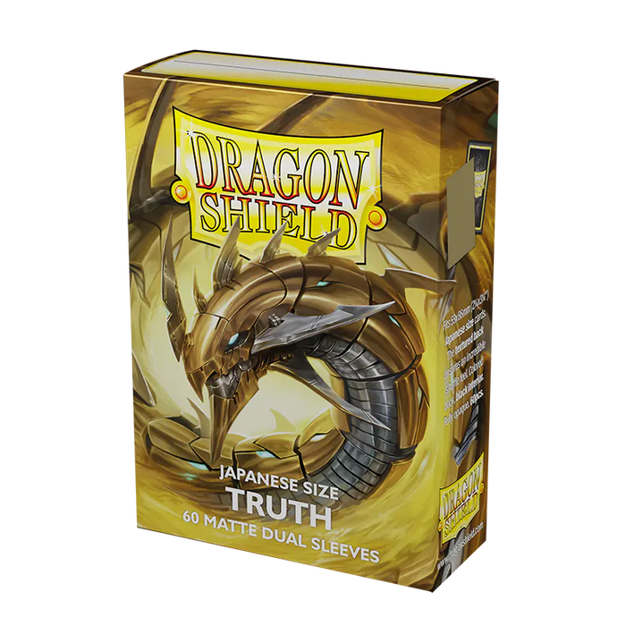 Dragon Shield: Japanese Size 60ct Art Sleeves - Truth (Dual Matte) - Just $6.95! Shop now at Retro Gaming of Denver