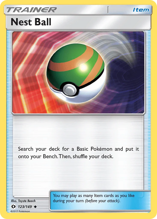 Nest Ball (123/149) [Sun & Moon: Base Set] - for just $0.20! 