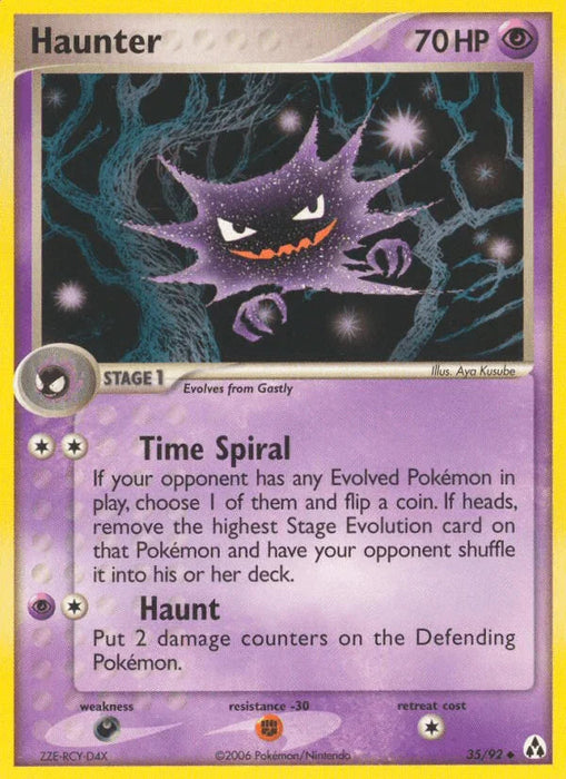 Haunter (35/92) [EX: Legend Maker] - for just $3.95! 