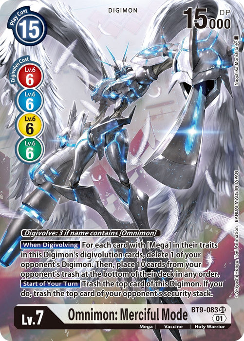 Omnimon: Merciful Mode [BT9-083] (Alternate Art) [X Record] - Just $3.10! Shop now at Retro Gaming of Denver