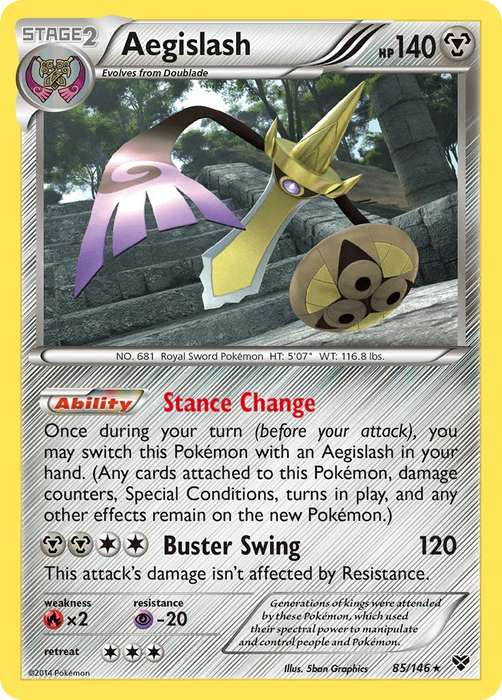 Aegislash (85/146) [XY: Base Set] - for just $0.25! 