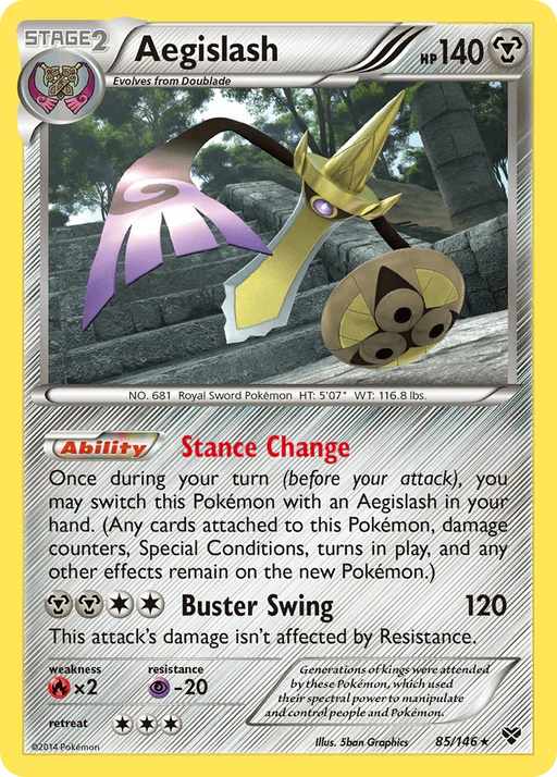 Aegislash (85/146) [XY: Base Set] - for just $0.30! 