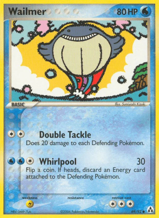 Wailmer (69/92) [EX: Legend Maker] - for just $0.35! 