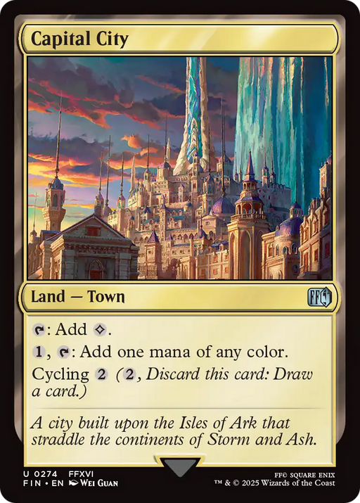 Capital City (FIN-274) - FINAL FANTASY Foil - for just $0.08! 
