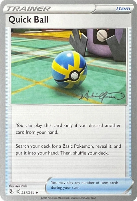 Quick Ball (237/264) (The Shape of Mew - Andre Chiasson) [World Championships 2022] - for just $0.10! 
