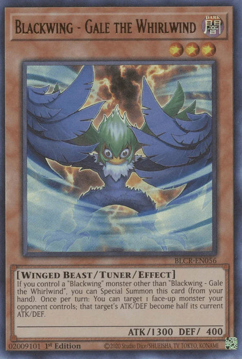 Blackwing - Gale the Whirlwind [BLCR-EN056] Ultra Rare - for just $0.30! 