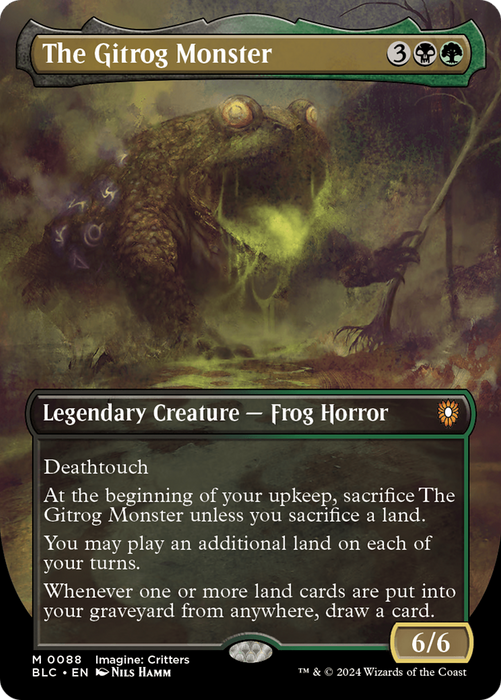 The Gitrog Monster (BLC-088) - Bloomburrow Commander (Borderless) - for just $2.83! 