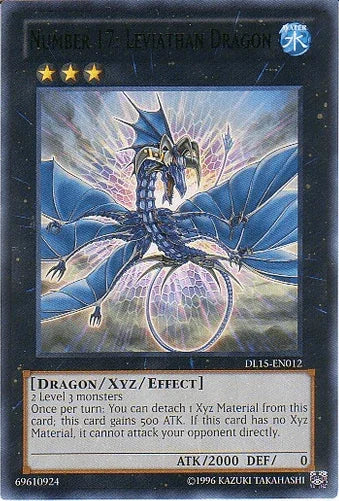 Number 17: Leviathan Dragon (Green) [DL15-EN012] Rare - for just $0.80! 