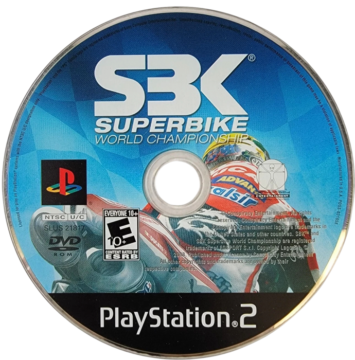 SBK: Superbike World Championship – PlayStation 2 (PS2) - for just $3.99! 