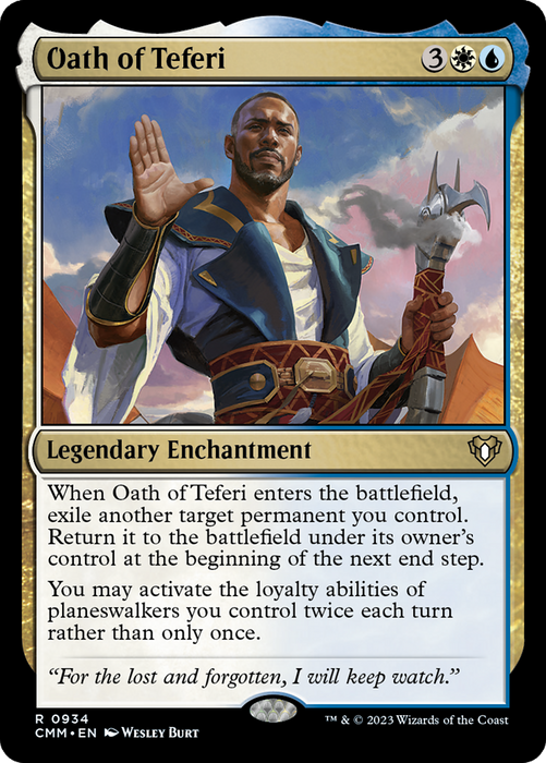 Oath of Teferi (CMM-934) - Commander Masters - for just $0.33! 