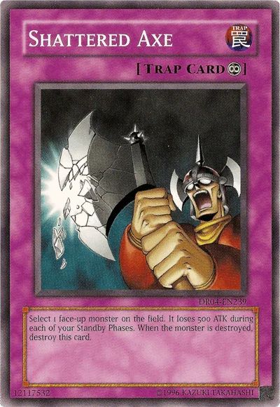 Shattered Axe [DR04-EN239] Common - for just $0.15! 