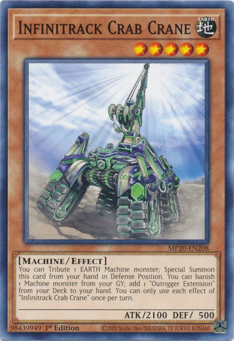 Infinitrack Crab Crane [MP20-EN208] Common - for just $0.10! 