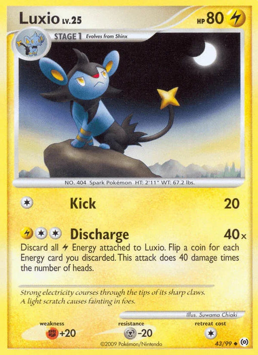 Luxio (43/99) [Platinum: Arceus] - for just $0.20! 
