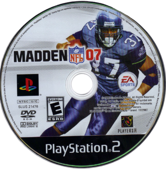 Madden NFL 07 – PlayStation 2 (PS2) - for just $7.99! 