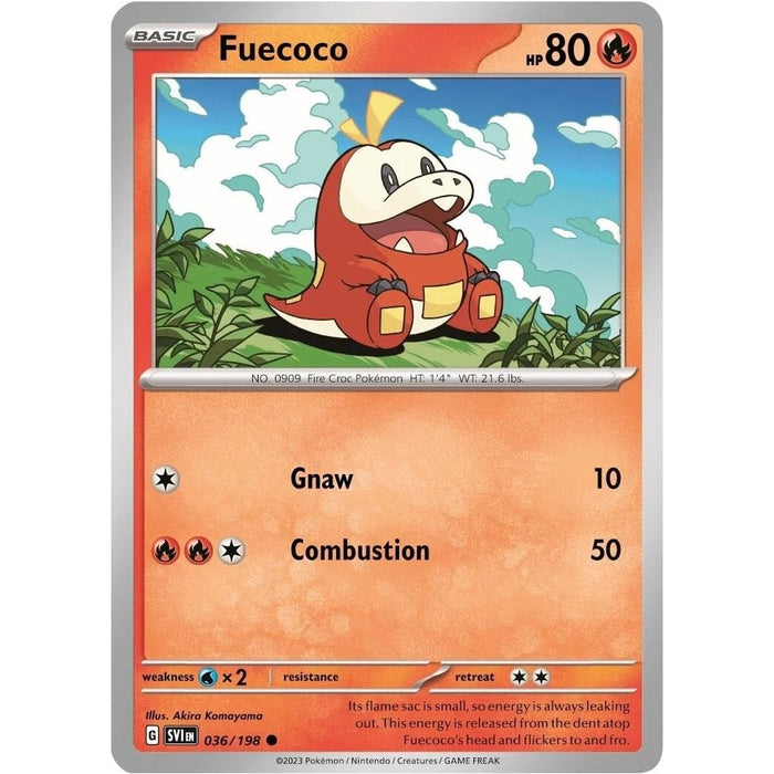 Fuecoco (036/198) (Paldea Collection) [Scarlet & Violet: Base Set] - Just $0.15! Shop now at Retro Gaming of Denver