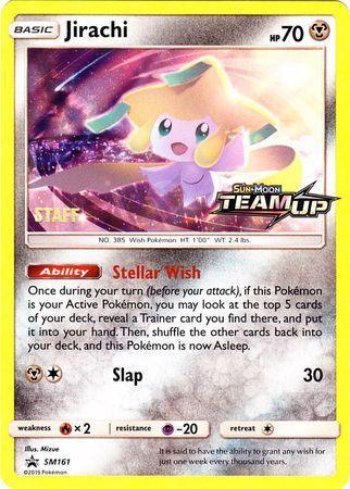 Jirachi (SM161) (Staff) [Sun & Moon: Black Star Promos] - for just $120! 