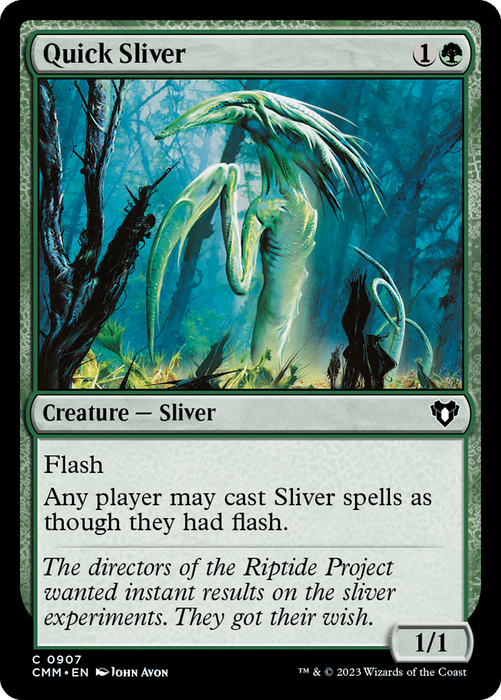 Quick Sliver (CMM-907) - Commander Masters - for just $0.34! 