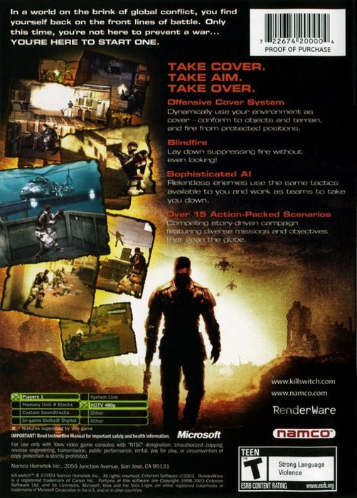 Kill Switch – Xbox (XBOX) - for just $9.99! 