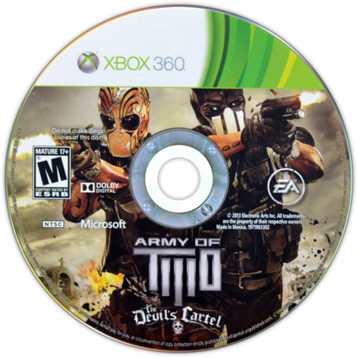 Army of Two: The Devils Cartel – Xbox 360 (X360) - for just $0! 